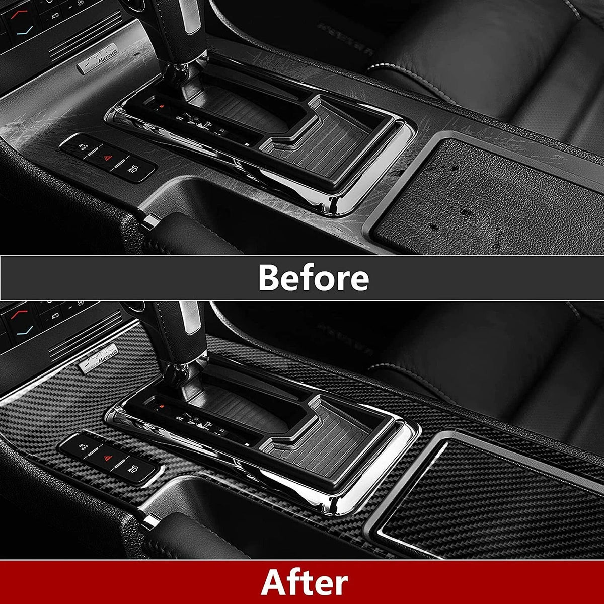 Carbon Fiber Body Vinyl Wrap Matte Glossy Black Sticker