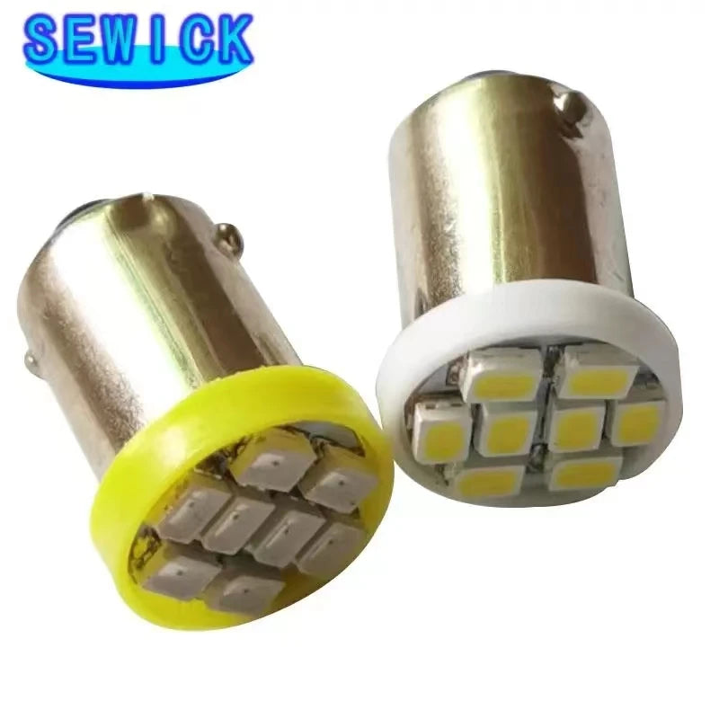 100PCS Ac 6.3v ba9s 8SMD 1206 Non Polarity Dc