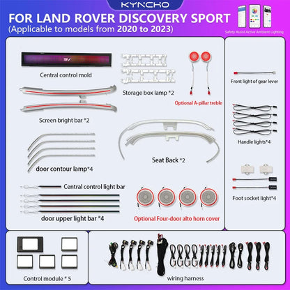 For Land Rover Discovery Sport Ambient Lighting 12V Interior