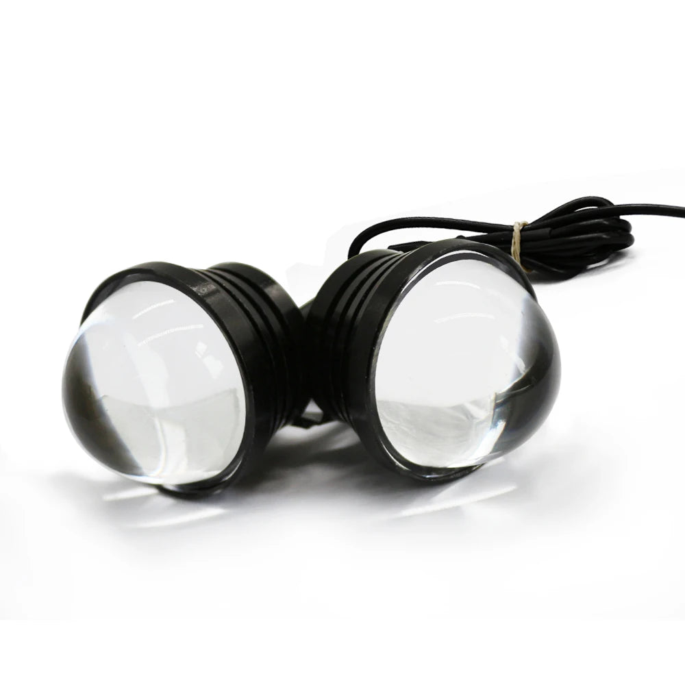 2PCS Strobe Assembly Daytime Running 12V Fish Eye Fog