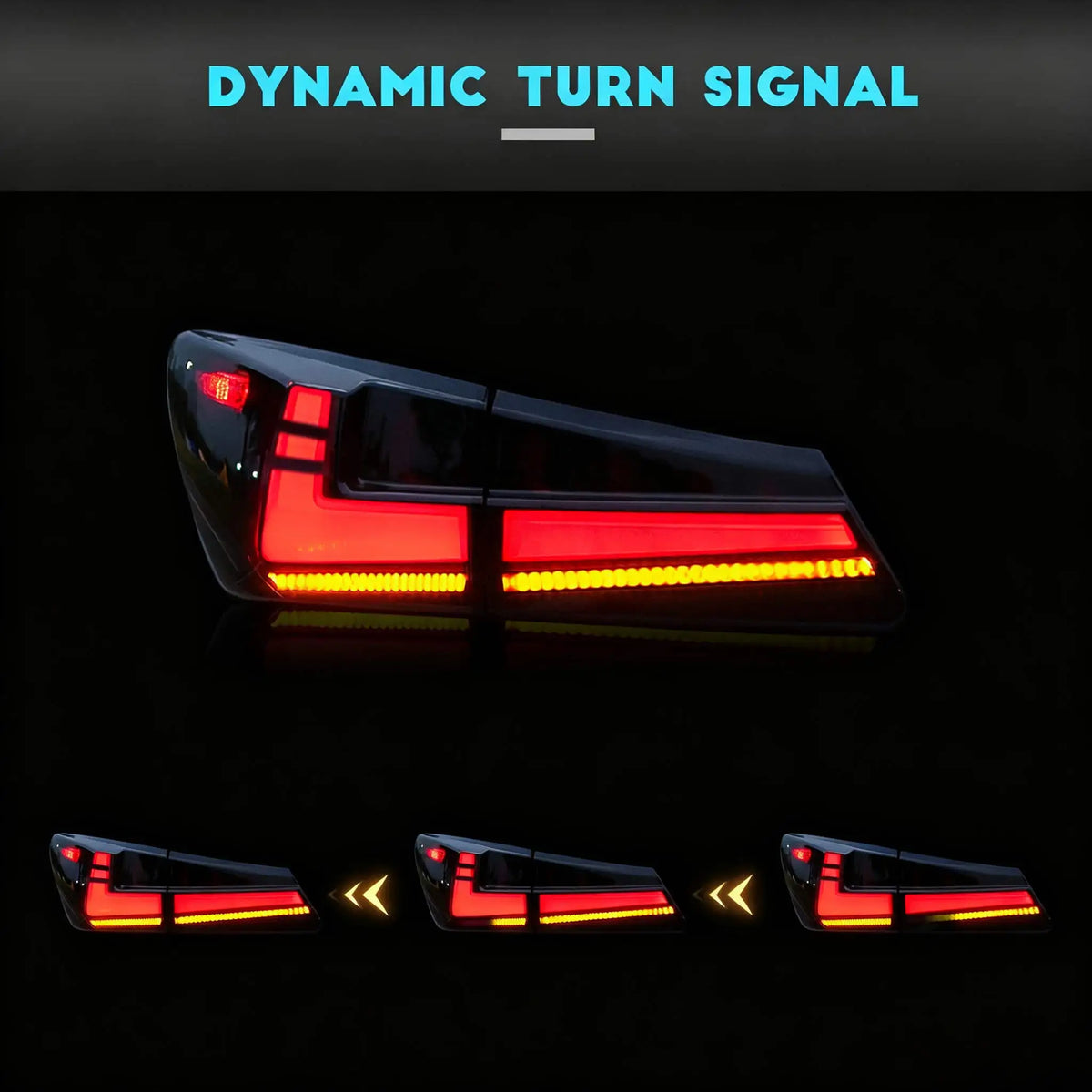 For Lexus IS250 IS300 2006-2012 LED Taillight Modification