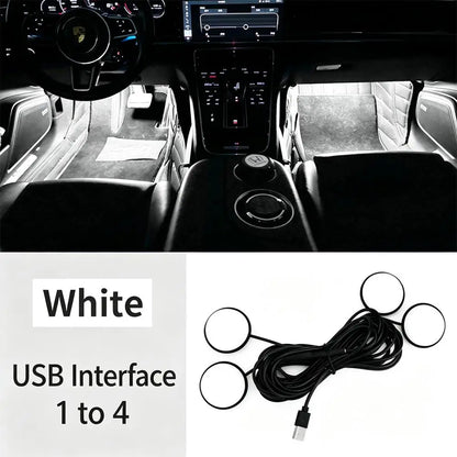 For Vehicle Interior Upgrade Accessories USB Interior Ambient In
