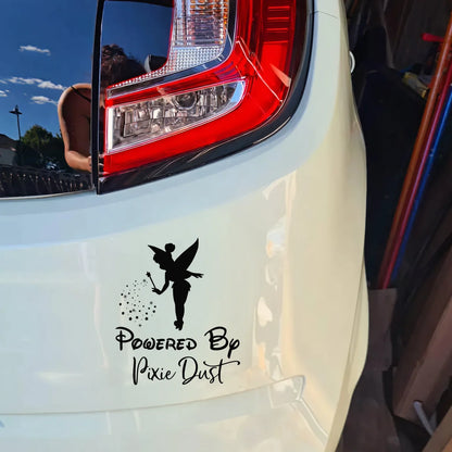 Magic Fairy Powered By Pixie Dust Rear Window Vinyl
