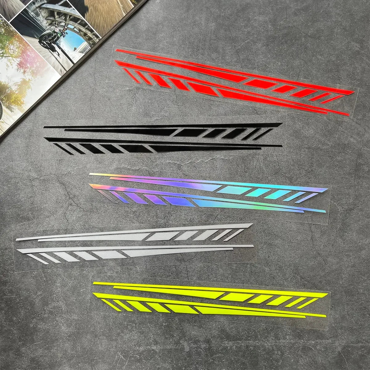 For Front Body Scratch Protection Motorcycle Fender Reflective