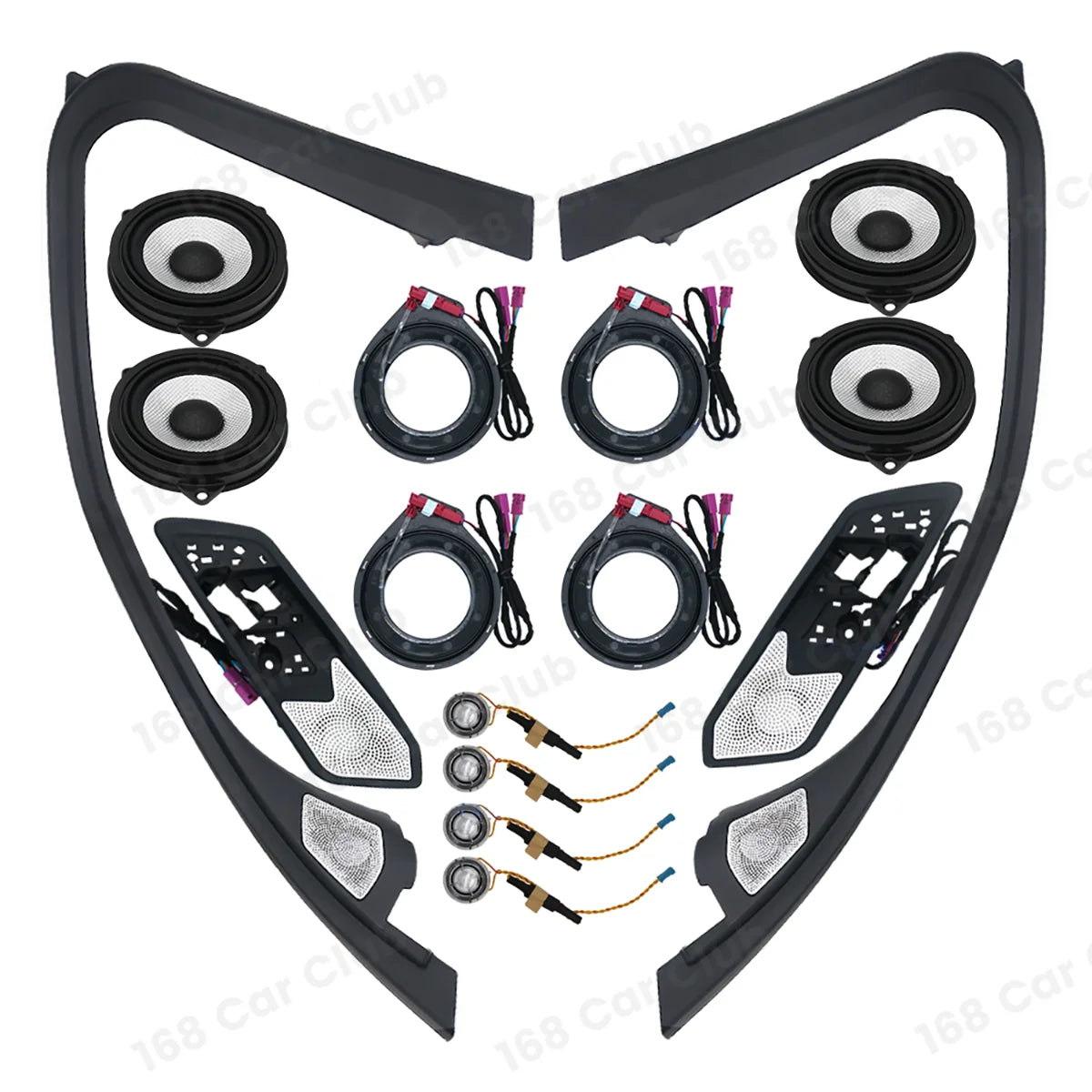 For BMW G20 Colors Ambient Series Speaker Cover Midrange Tweeter