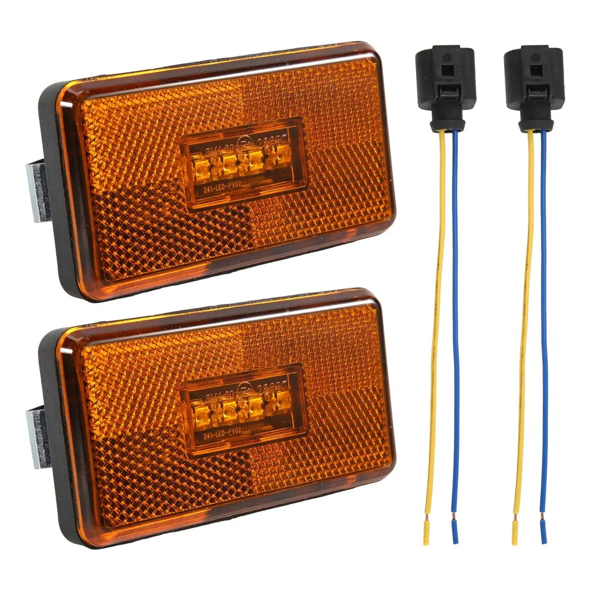 For 5 6 Series P R Compatible 2PCS 4LED Side Marker 2052119 Cabs