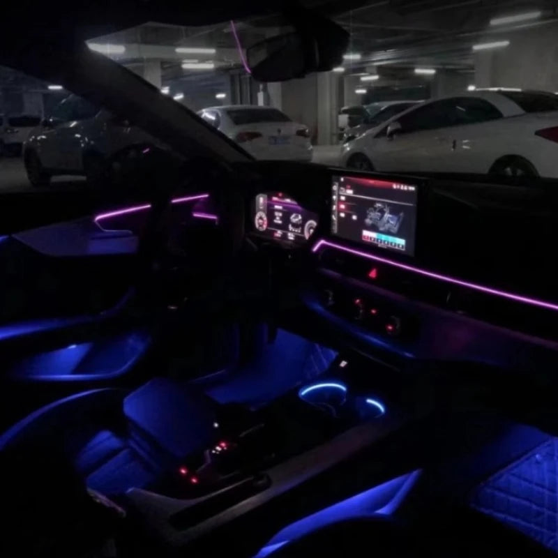For Audi A4L 2017-2025 Interior Ambient RGB Colors Atmosphere