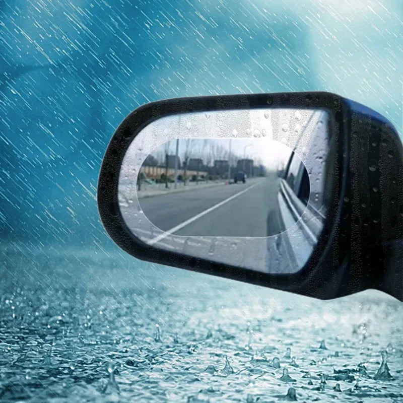 6PCS Rearview Mirror Anti Fog Film Waterproof Window Glass