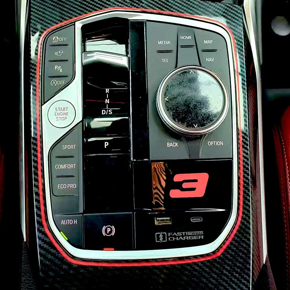 For BMW 3 4 Series G20 Center Console Ambient Saddle Expansion