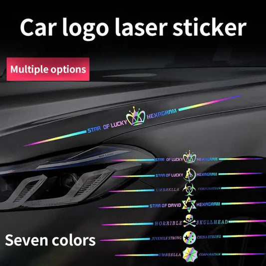 For Doors & Body Waterproof Uv 1PC Colorful Reflective Decal