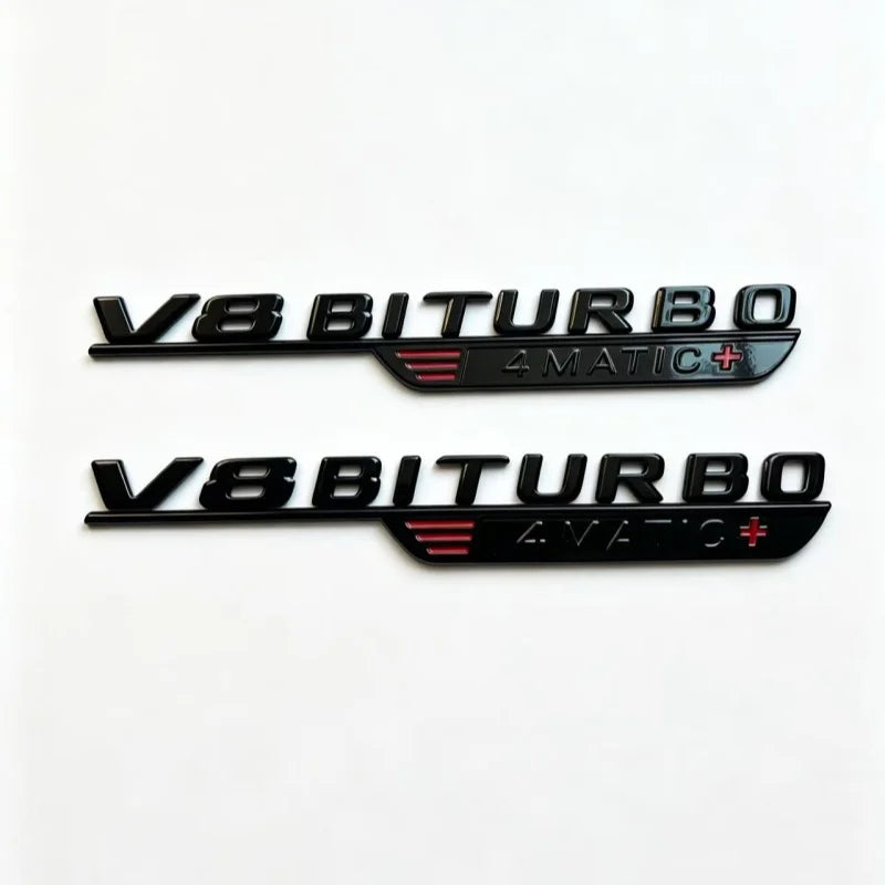 For S63L SL63s GT63s Badge 3D Letters Numbe V8 Biturbo E