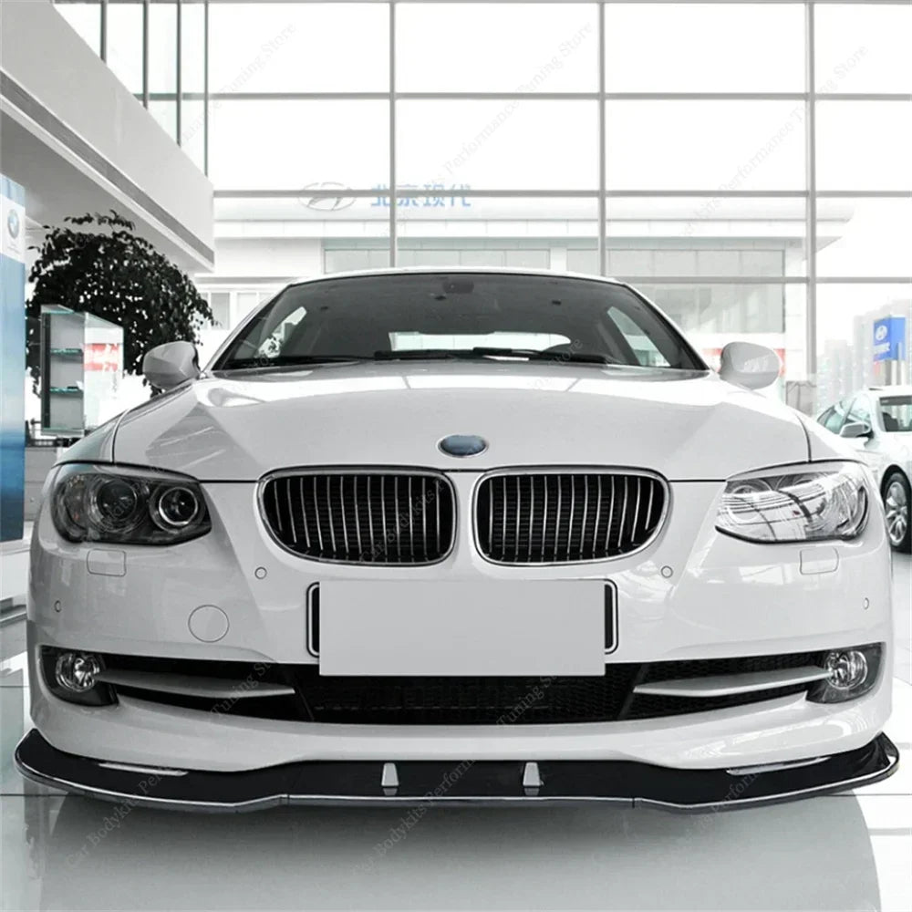 For BMW E92 E93 Facelift Front Bumper Lip Spoiler Splitter