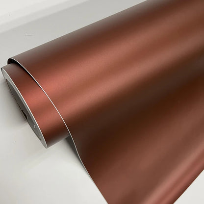 50CM 152CM Coffee Chrome Matte Metallic Bronze Vinyl Wrap