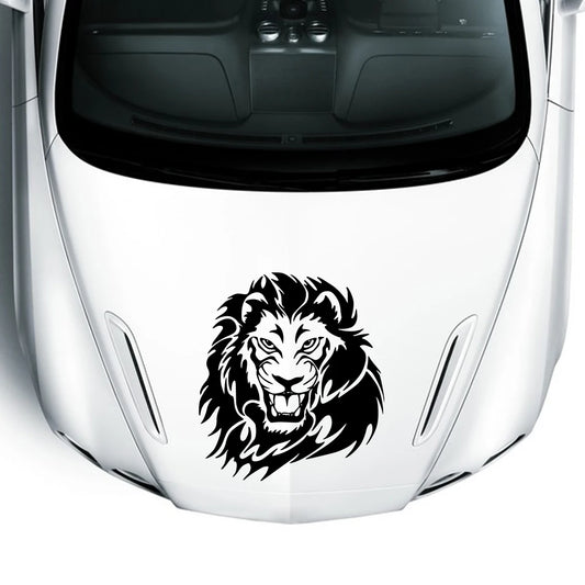 Lion Graphics Body Pvc Sticker Hood Cover Window Door
