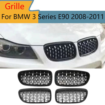 For BMW 3 Series E90 2008-2011 Front Bumper Grill Grille Strip