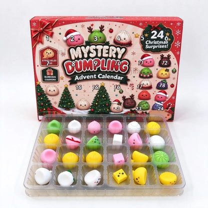 Christmas Squishies Advent Calendar 24 Days Countdown Adviento