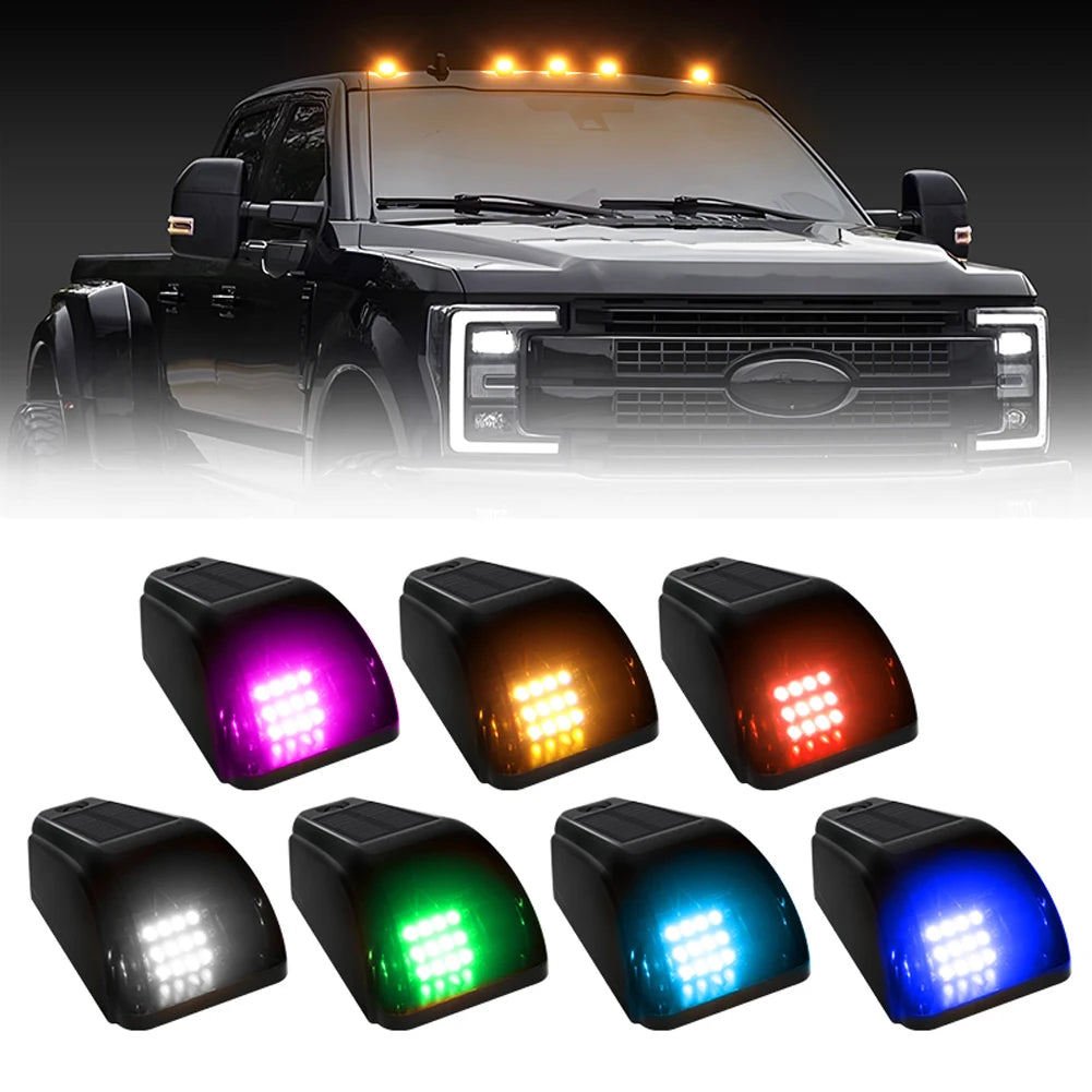 For Pickup Solar Powered Cab Wear Resist Alarm Truck Pickup