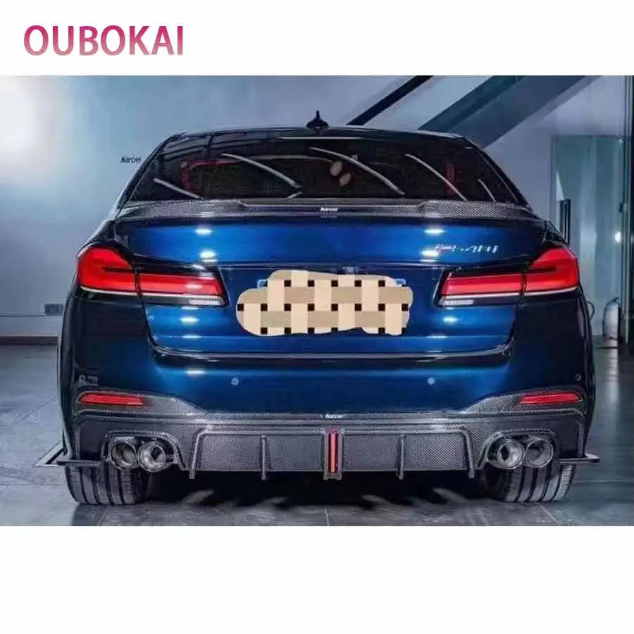 For BMW 5 Series M5 F90 G30 G38 540I 530 Carbon Fiber Rear