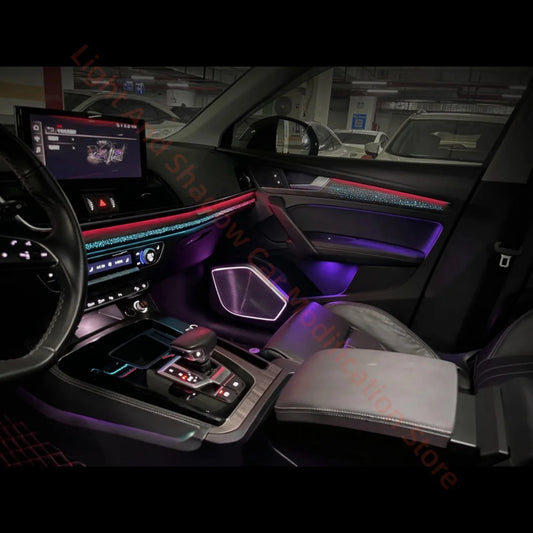 For Audi Q5 Q5L 2018-2025 Atmosphere Ambient Interior Lighting