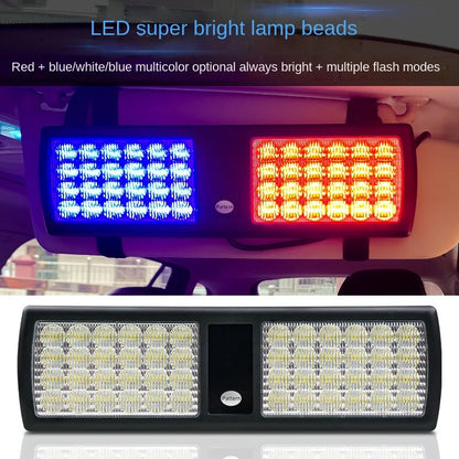 For Firefighter Ultrathin Visor Strobe Flashing Interior