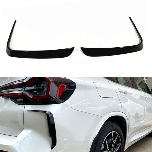 For BMW X3 X3M G01 M Rear Bumper Side Spoiler Trim Pack