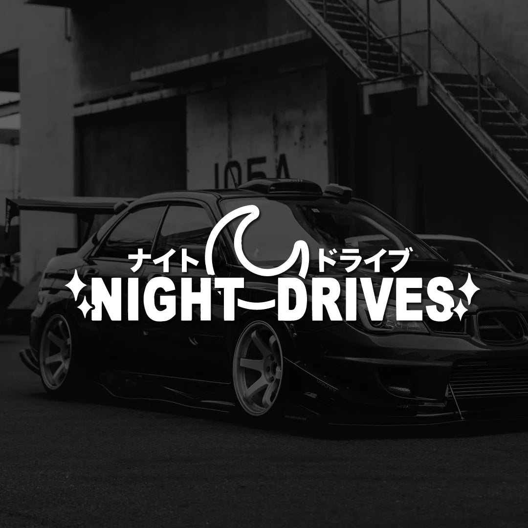 Night Drives Jdm Windshield Side Window Body Modification