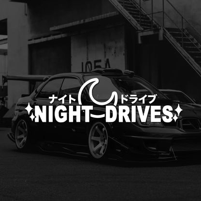 Night Drives Jdm Windshield Side Window Body Modification