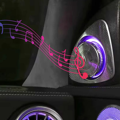For Mercedes-Benz C E S-Class W205 3D Rotating Tweeter Speaker