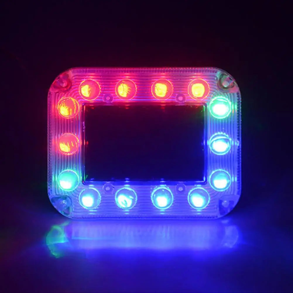 Truck Solar Powered Warning Flashing Anti Collision Tail Touch