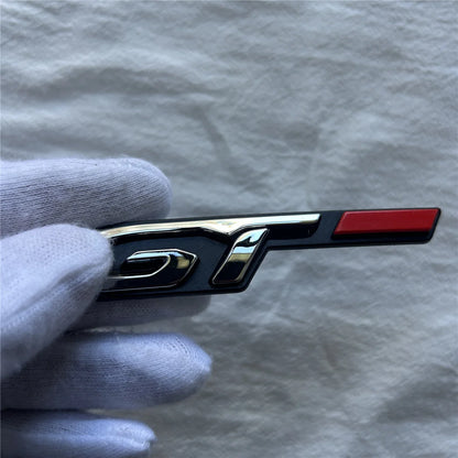 For Body Trunk Tail Side Sticker Gt Plastic ABS Logo Is Suitable