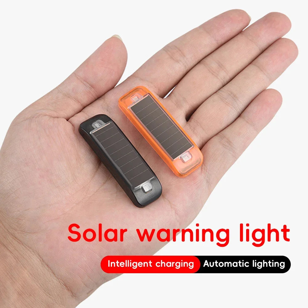 MINI Solar Power Warning Night Security Simulated Alarm Wireless