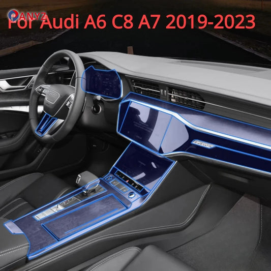 For Audi A6 C8 A7 2023 2022 2021accessories Interior Film