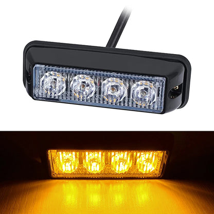 Grille Strobe Beacon Pickup Truck Width Indicator Emergency Flash