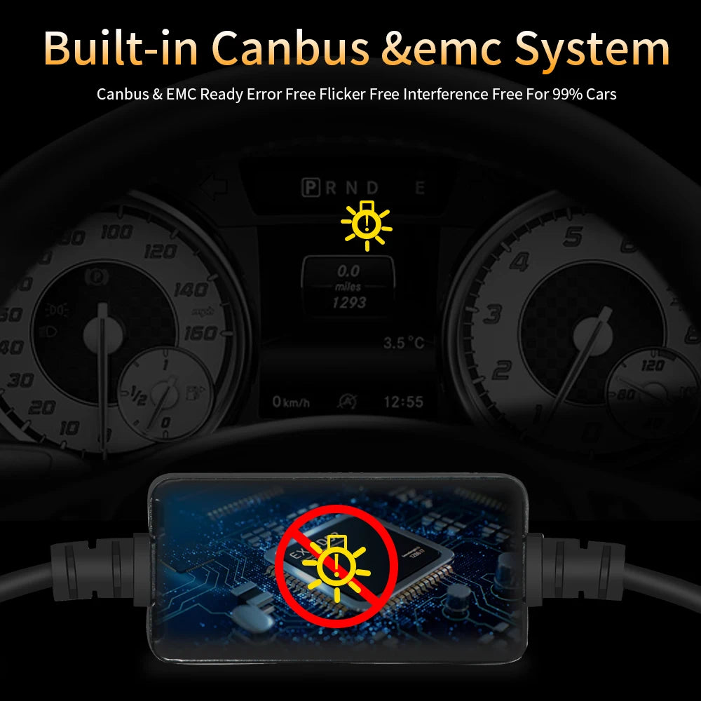 Canbus Headlight H4 H7 H8 H9 H11 H1 9005