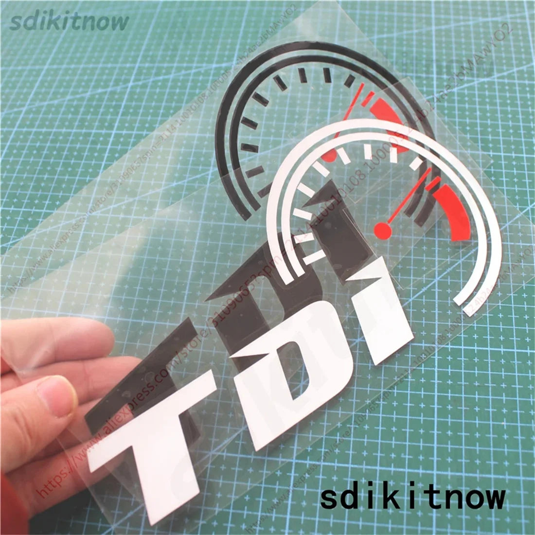 For Volkswagen VW Polo Golf Jetta Fashion Poker Card Sticker