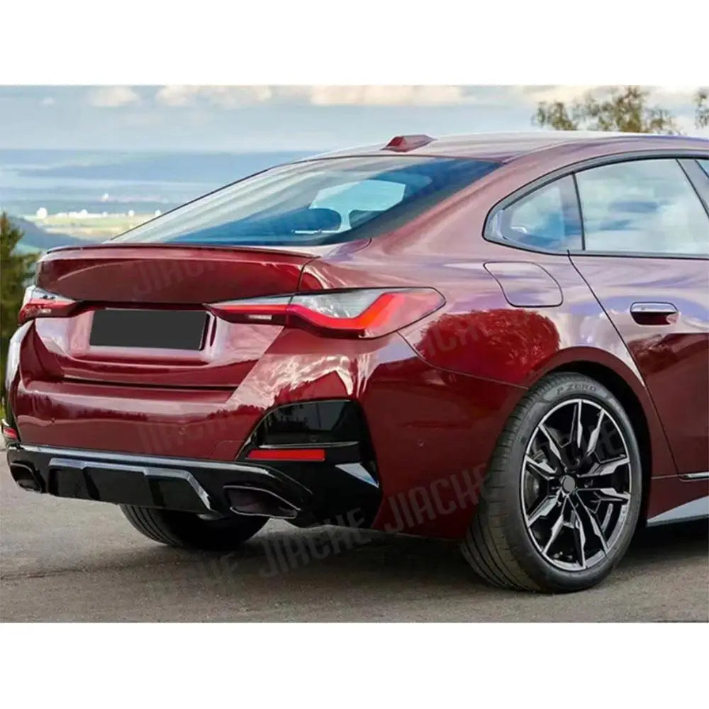 For BMW 4 Series G26 440I Jiache Rear Diffuser Bumper Lip Guard