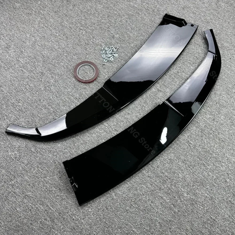For BMW F30 F31 F35 320I m-sport Front Bumper Splitter Lip
