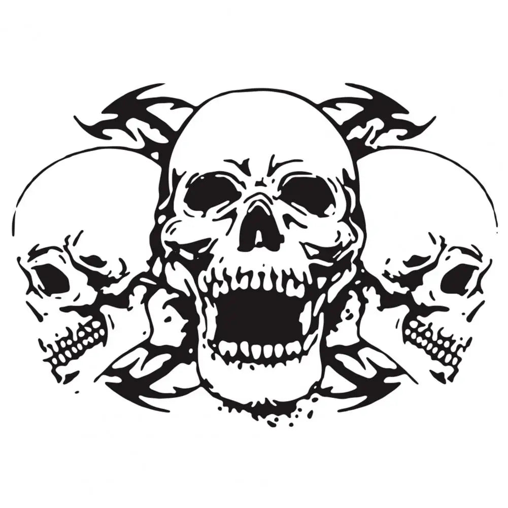 Skull Sticker Graphics Skeleton Truck Rv Camper SUV Body