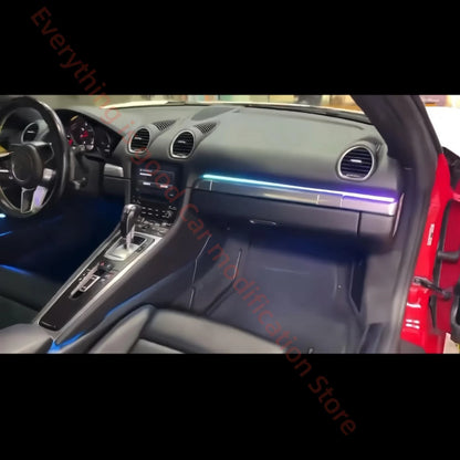 For Porsche 718 2016-2023 LED Atmosphere Fit Interior Lighting