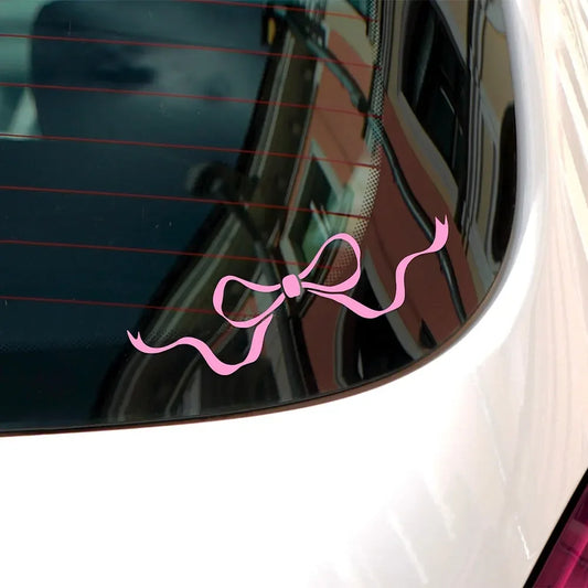 Bow Stickers Window Coquette Trendy Bumper Sticker External