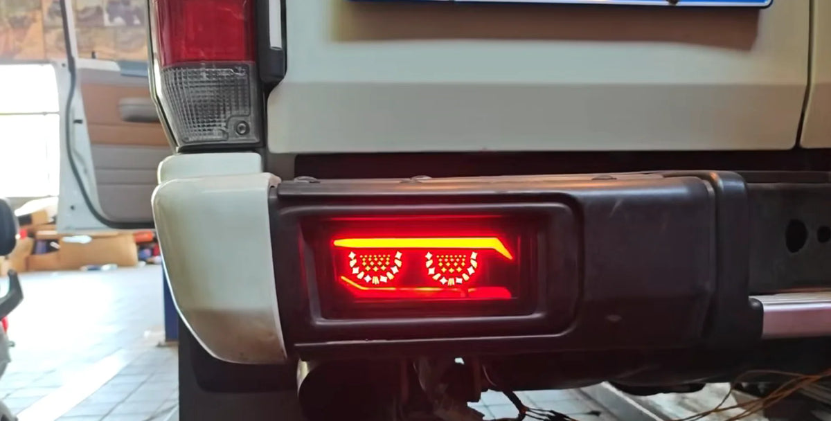 For Toyota Land Cruiser LC7 Series Tail Rear Bumper Taillights