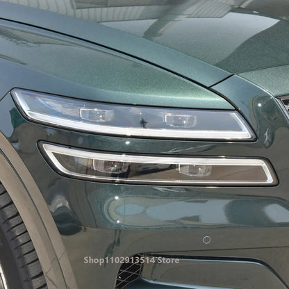 For Genesis GV80 2021-2023 Headlamp Cover Headlight Transparent