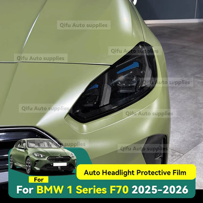 For BMW 1 Serie F70 2025 Smoke Black Transparent Headlight