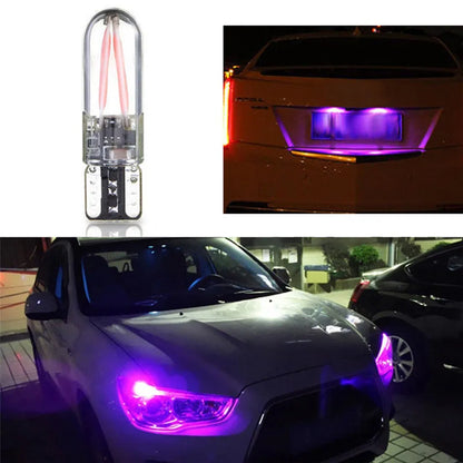 1PCS T10 Pink Purple Color Low Consumption Bright 194