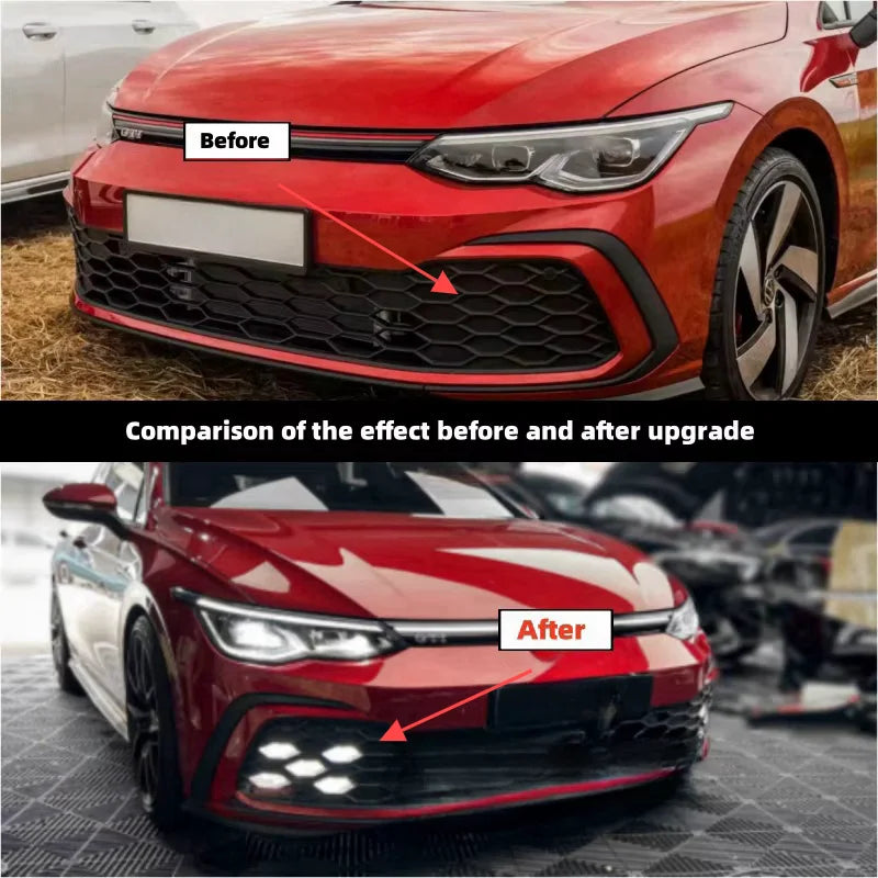 For Volkswagen Golf 8 MK8 Gti Fog 5HG 941 699 700 Grille Lower