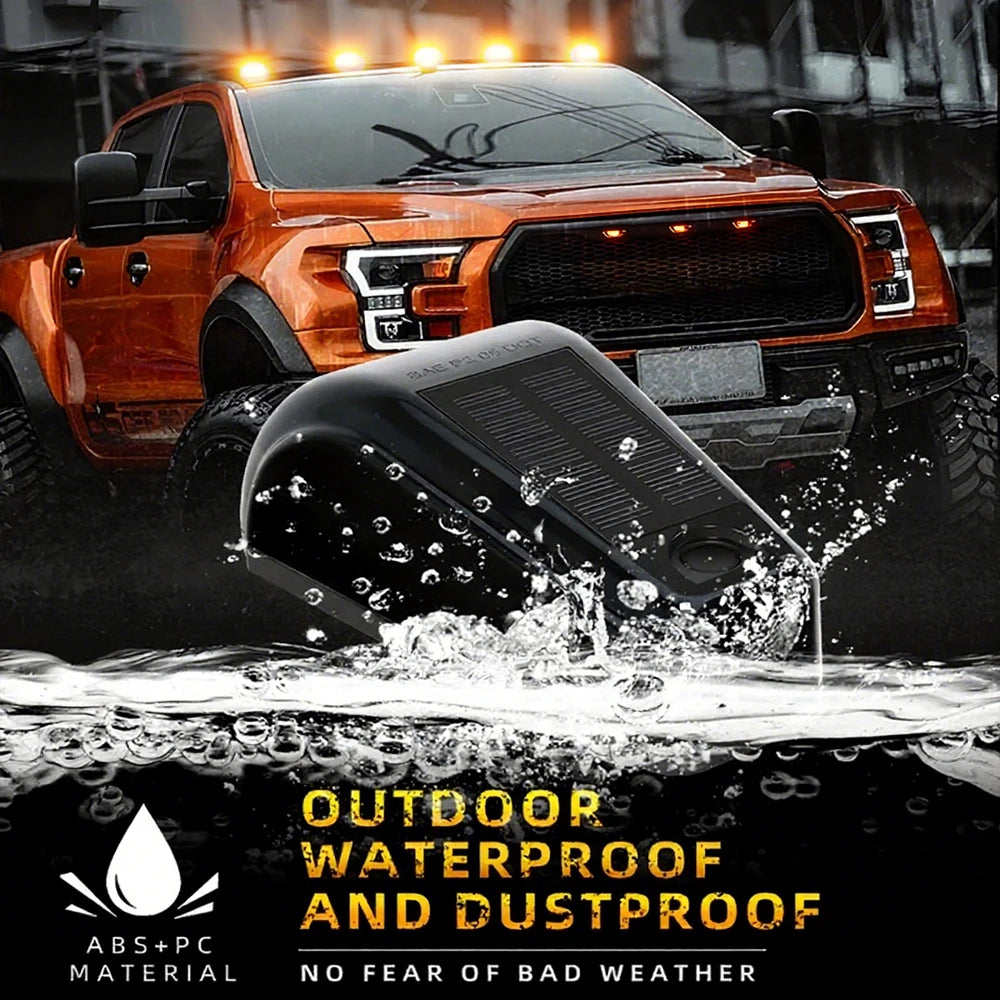 For Pickup 5X Solar Powered Cab Reusable Wireless Truck Roof