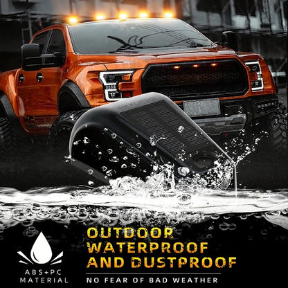 For Pickup 5X Solar Powered Cab Reusable Wireless Truck Roof