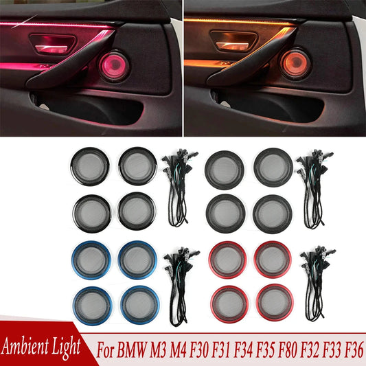 For BMW 3 4 Series M3 Colors Ambient Interior Hornspeaker Cover
