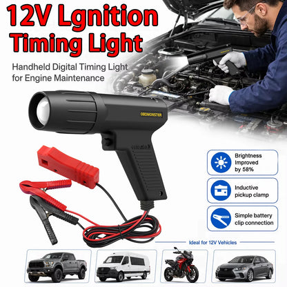 12V Inductive Ignition Timing Motorcycle Petrol Engine Strobe