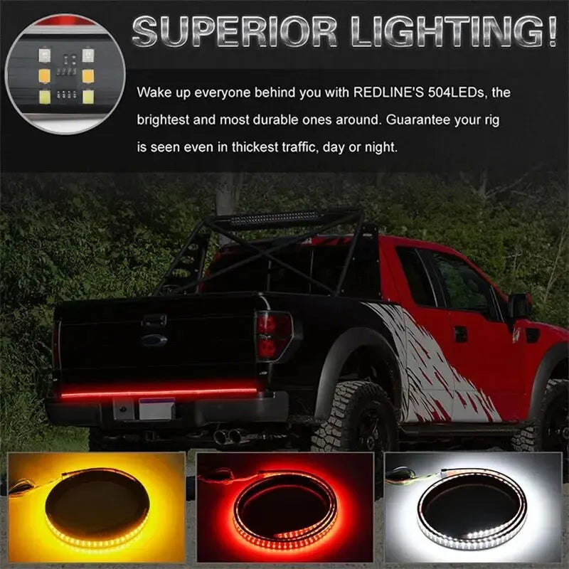 Tailgate Brake Turn Signal Pickup Truck Tail Running Reverse